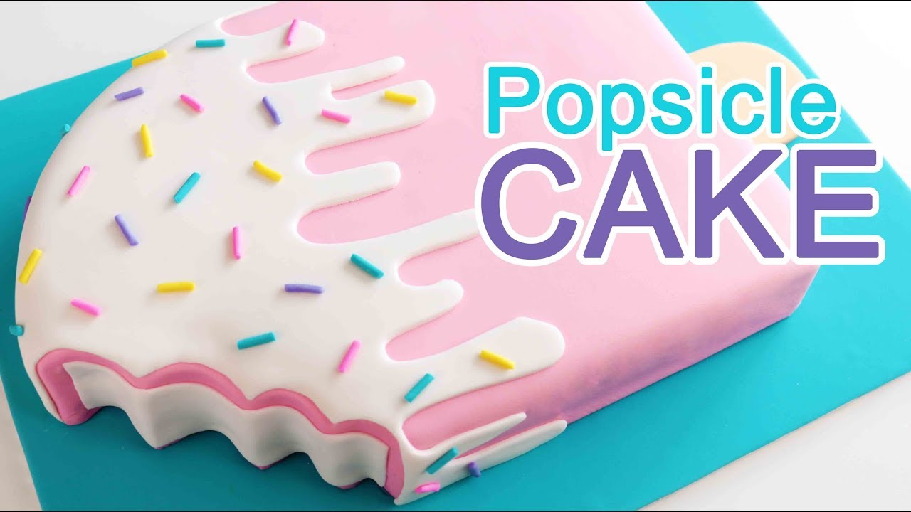 GIANT POPSICLE CAKE! ❤