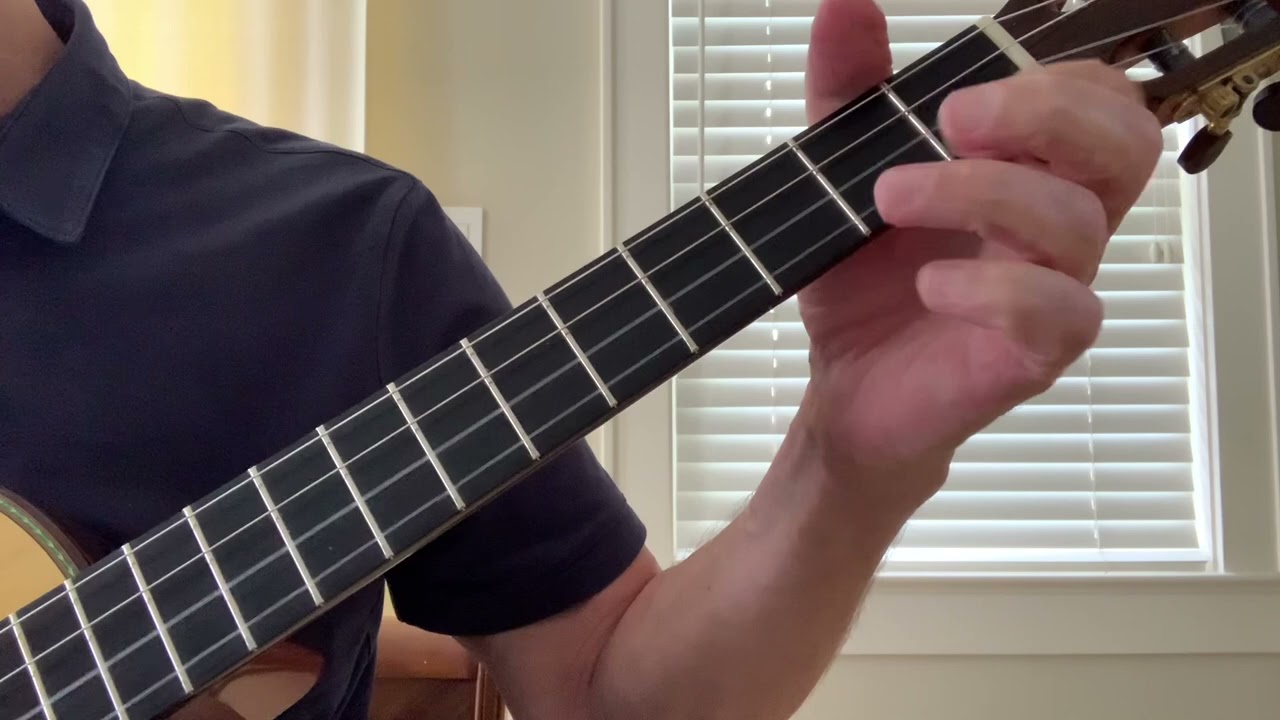 Malague&ntilde;a by Ernesto Lecuona arranged for baritone ukulele