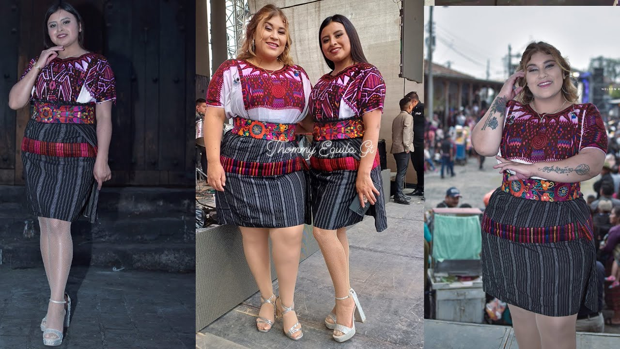 Los Francos Con Lucy Saquic De Corte - En Chichicastenango  4 De Junio 2024