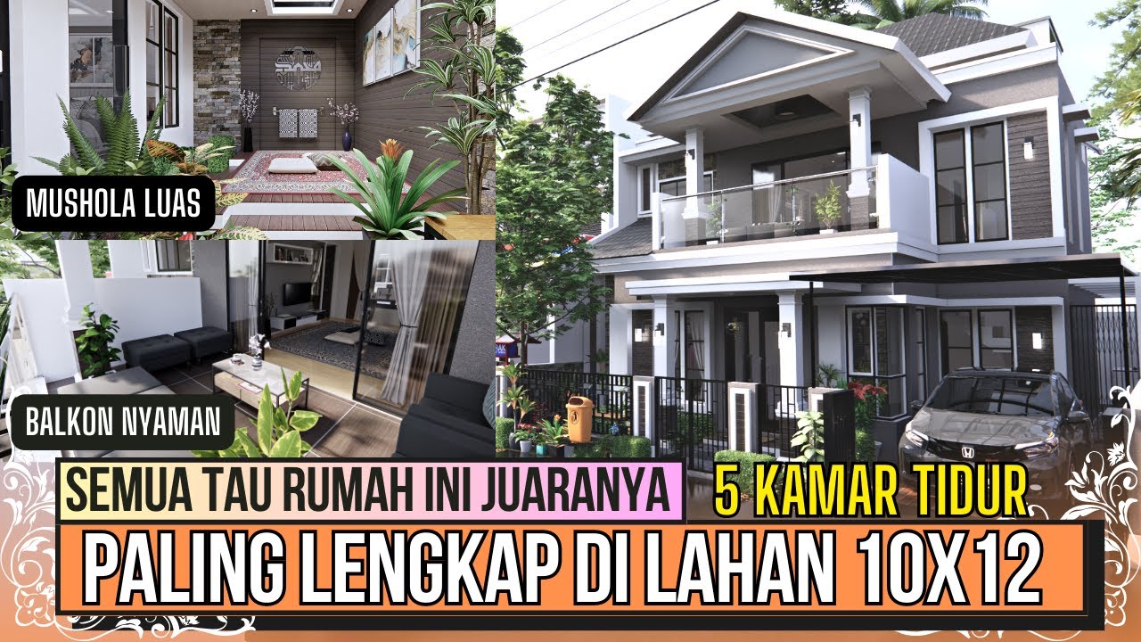 Belum Pernah Rumah 10x12 Bisa Terlihat Semenarik Ini - Baru lihat depannya aja km ud jatuh hati nih