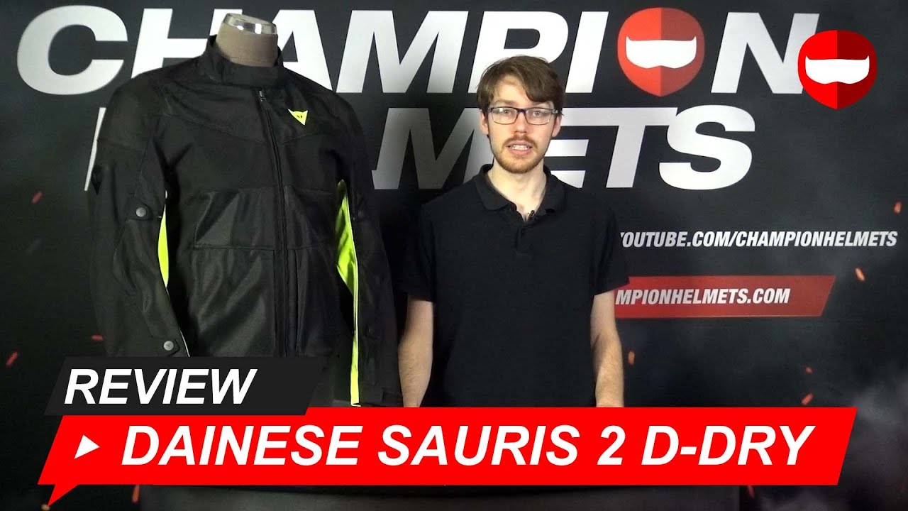 Dainese Sauris 2 D-Dry Куртка Oбзор - ChampionHelmets.com