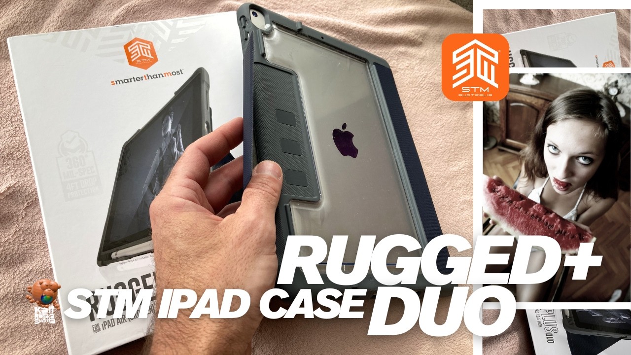 RUGGED+ DUO IPAD CASE FOLIO by STM Australia