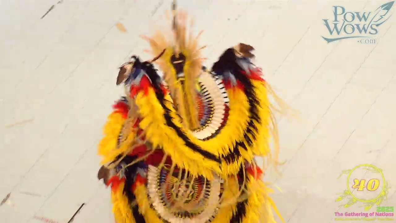 Golden Age Men's Grass and Fancy - 2023 Gathering of Nations - Powwows.com