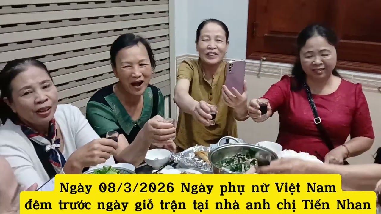 08/3/2026 ngày trước giỗ trận tại nhà anh chị Tiến Nhan