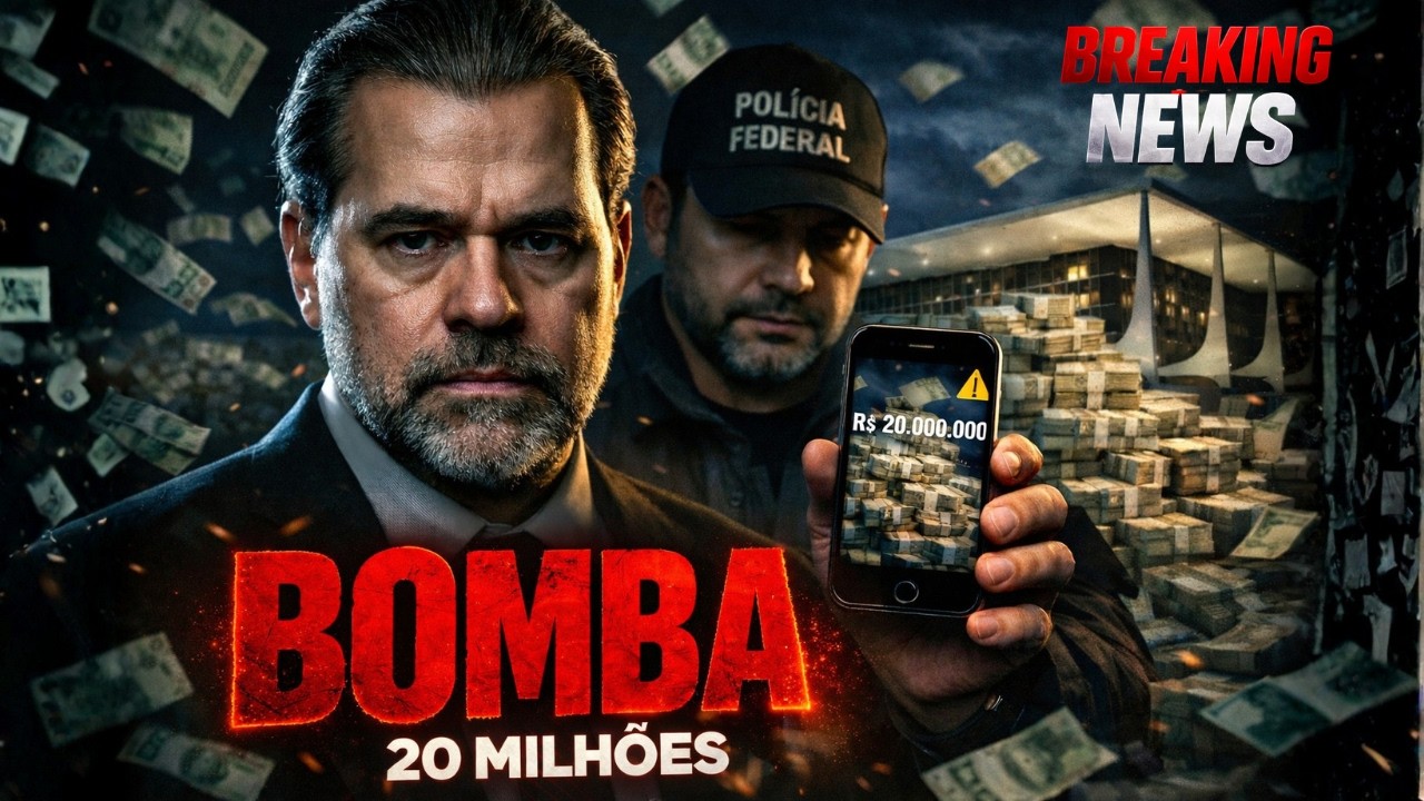 🚨 R$ 20 MILHÕES NO CELULAR — PF chega a Toffoli?”
