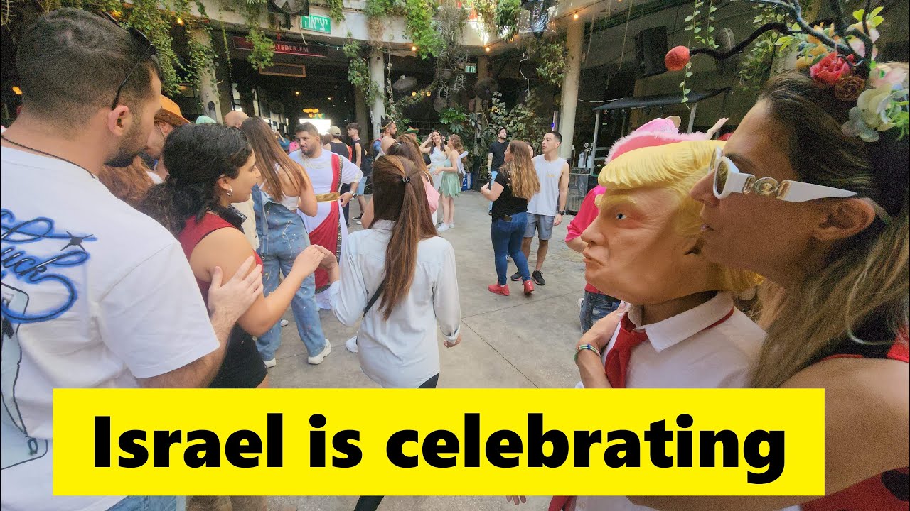An unforgettable Purim party in Tel Aviv – celebrating in Israel after two challenging years.