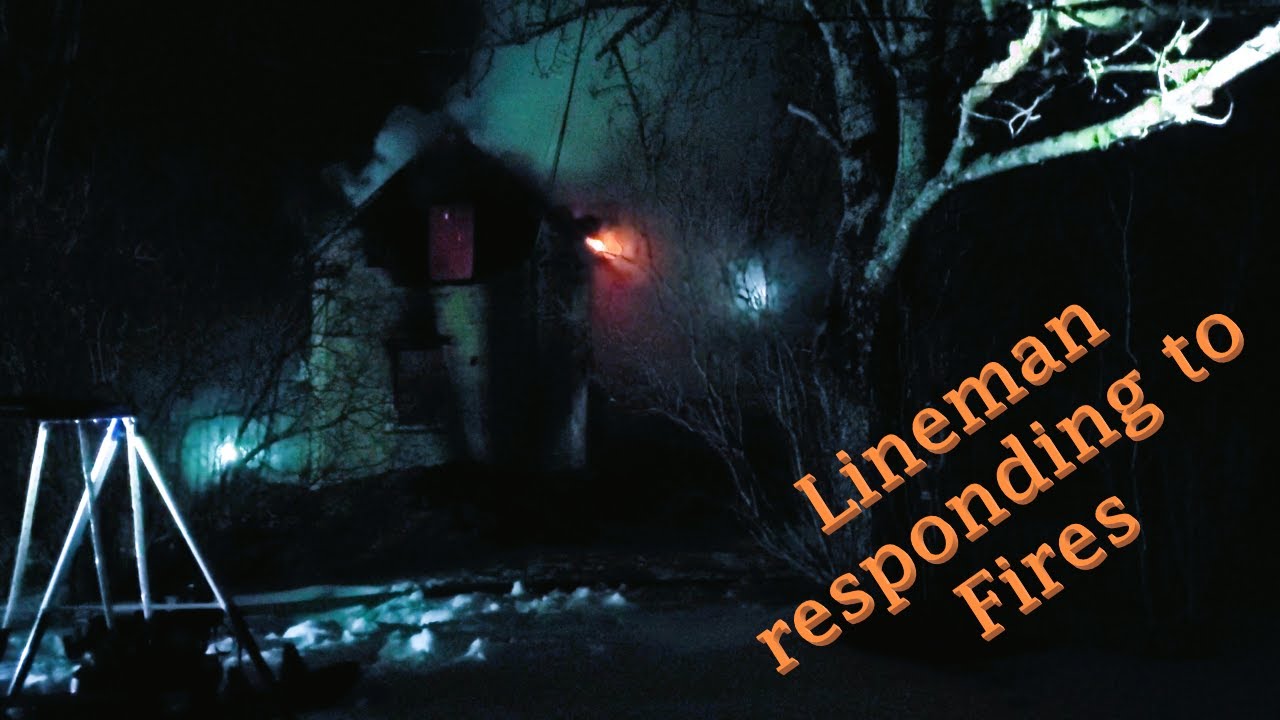 Lineman responding to Fires