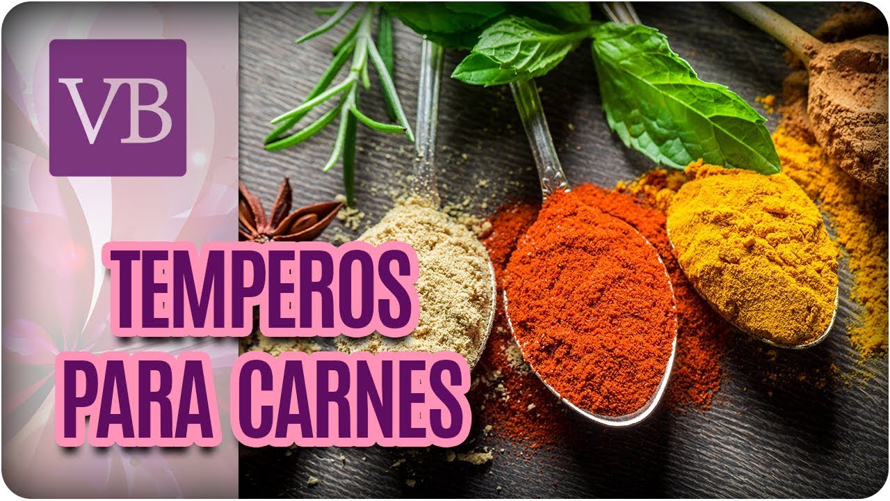Temperos e Especiarias Para Carnes - Você Bonita (22/09/17)