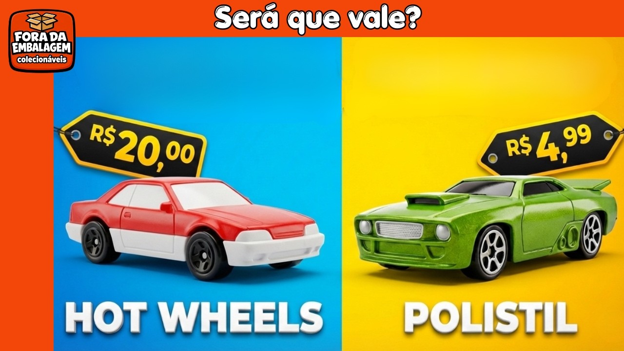 O FIM dos Hot Wheels Caros? Conheça a Polistil de R$ 5 Reais | Fora da Embalagem