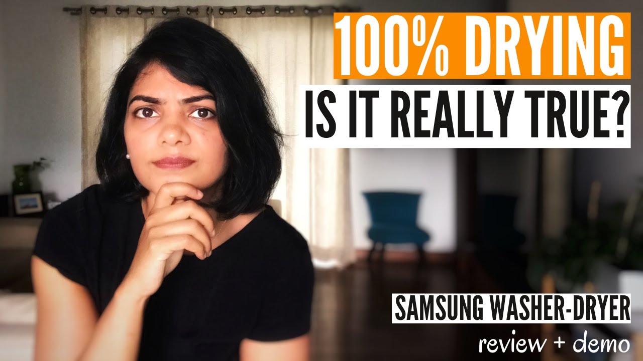 Samsung Washer-dryer demo & review