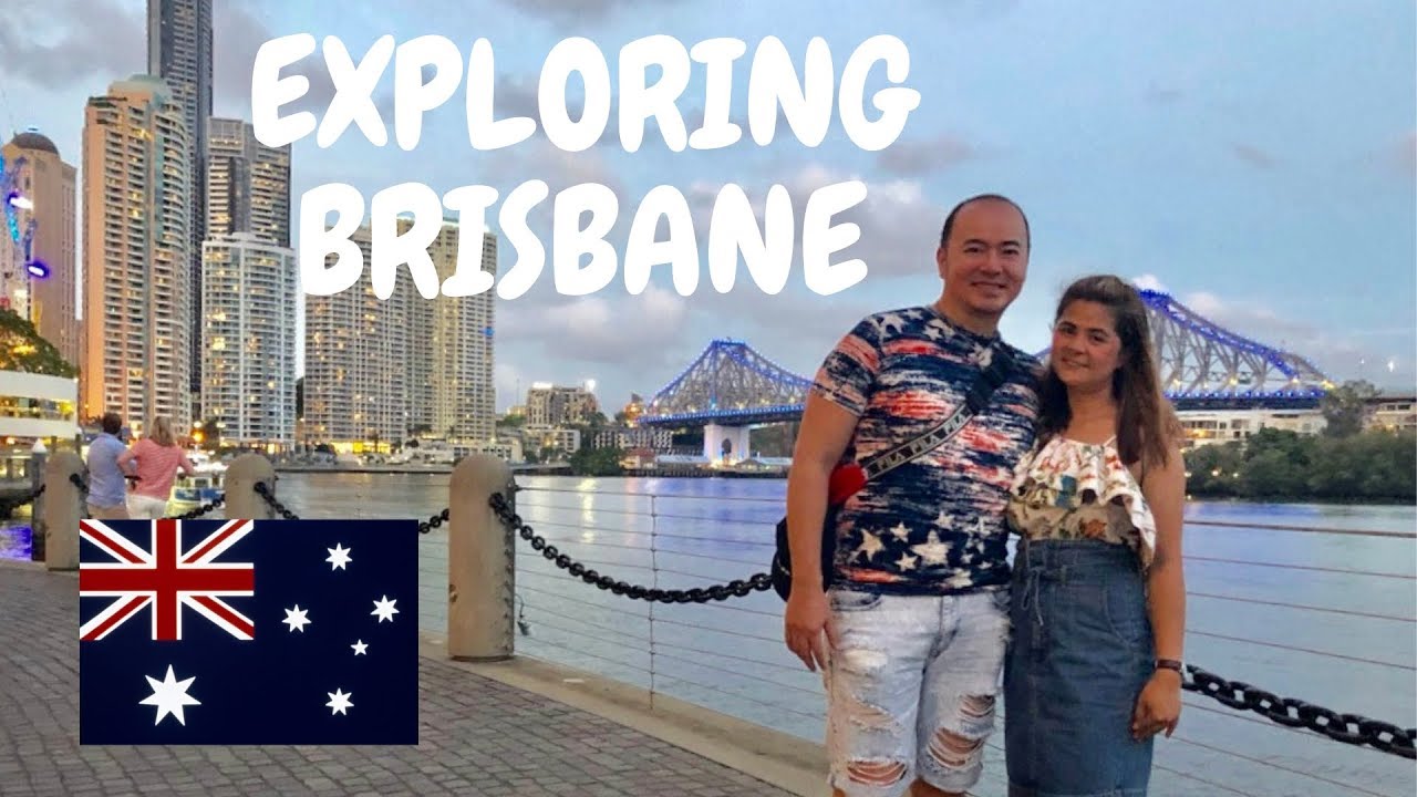 EXPLORING BRISBANE, Australia w/ my Hubby .] Janz White