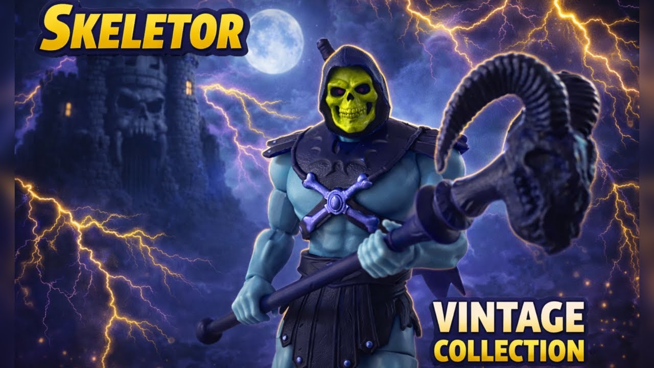 Skeletor Masterverse Vintage Collection 🔥 ¿Vale la pena? (MOTU Mattel)