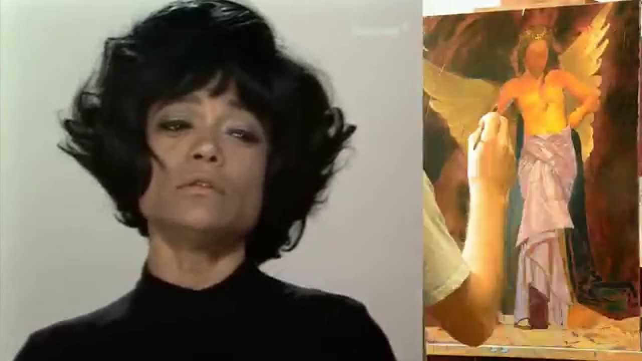 Eartha Kitt - Black Angel Painting - ft. Andrew Theophilopoulos