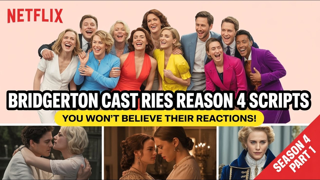 Bridgerton Cast CRIES Reading Season 4 Scripts - You Won't Believe Their Reactions | Netflix