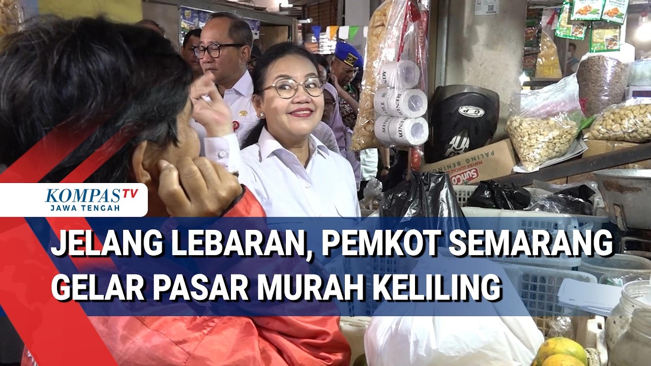Jelang Lebaran, Pemkot Semarang Gelar Pasar Murah Keliling