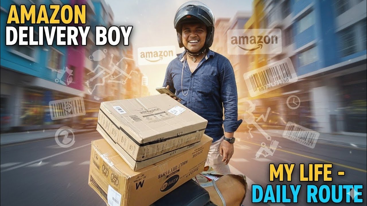 A DAY in the Life of an Amazon Delivery Boy Everyone sees the package... but ?????? #2026 