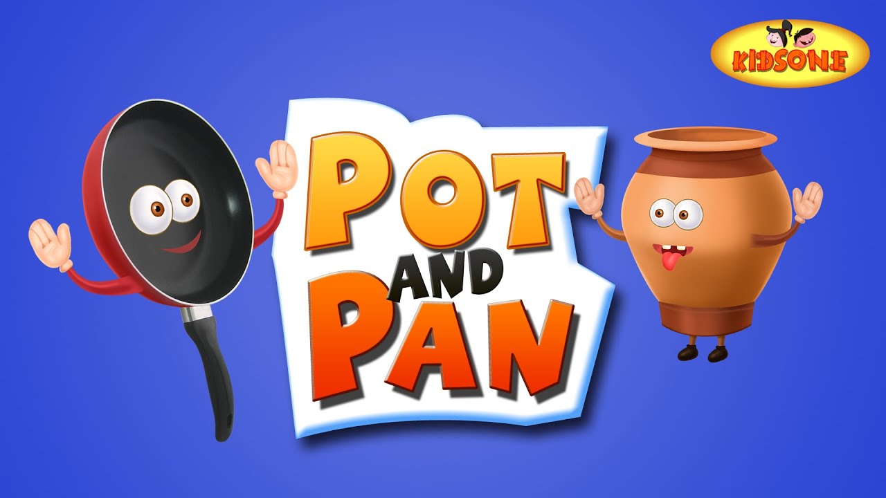 Pot and Pan | Funny Short Stories For Children - KidsOne