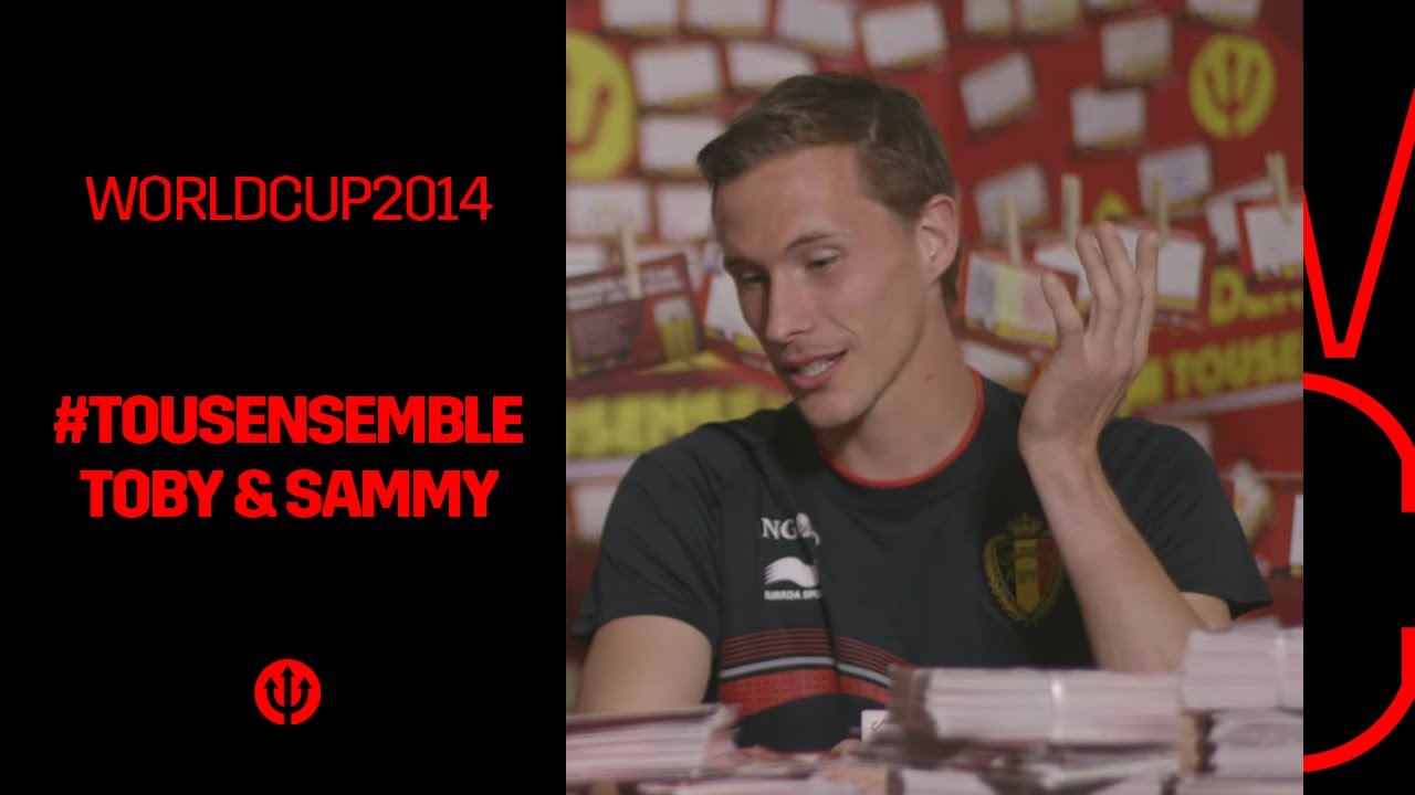 #REDDEVILS | #WorldCup2014 Brazil | #TousEnsemble & #IedereenMee | Sammy & Toby