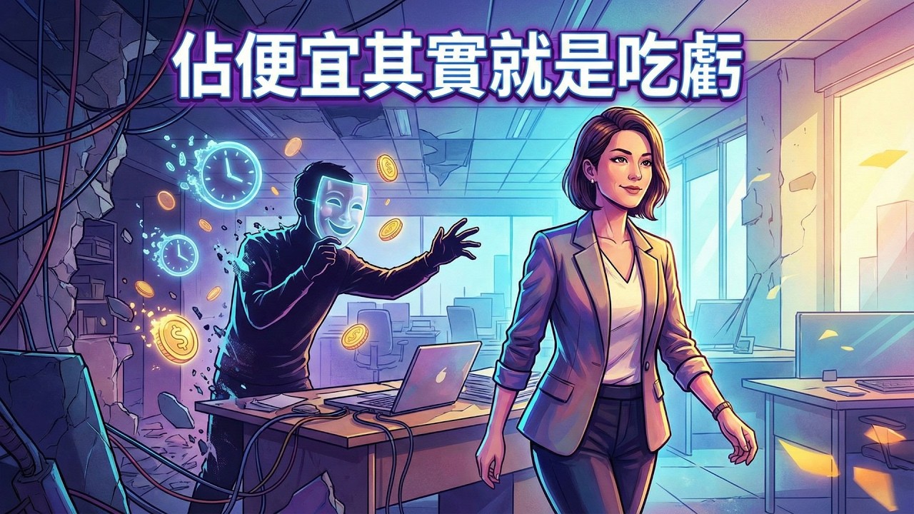 佔便宜其實就是吃虧(動態歌詞) [社畜系列 Ep.58]