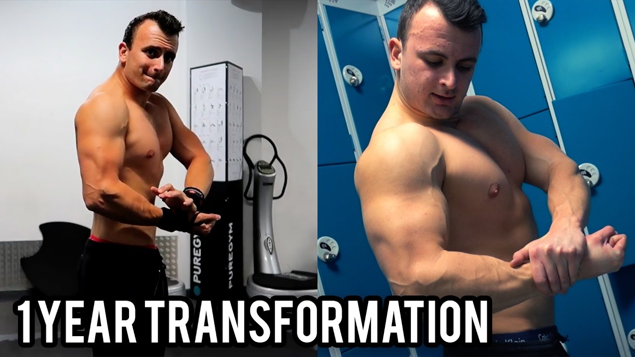 1 Year Transformation | New Years Fitness Motivation