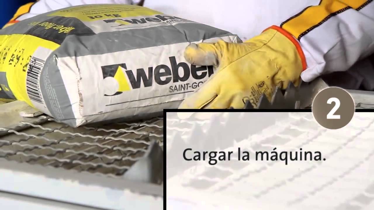 Weber floor RAS   Paso a paso