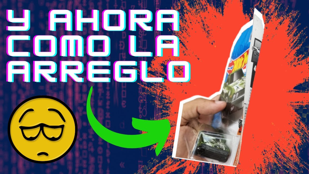 ¿Como ARREGLAR las tarjetas DOBLADAS y esquinas BLANDAS de tus HOT WHEELS? / WILD HUNT DIECAST