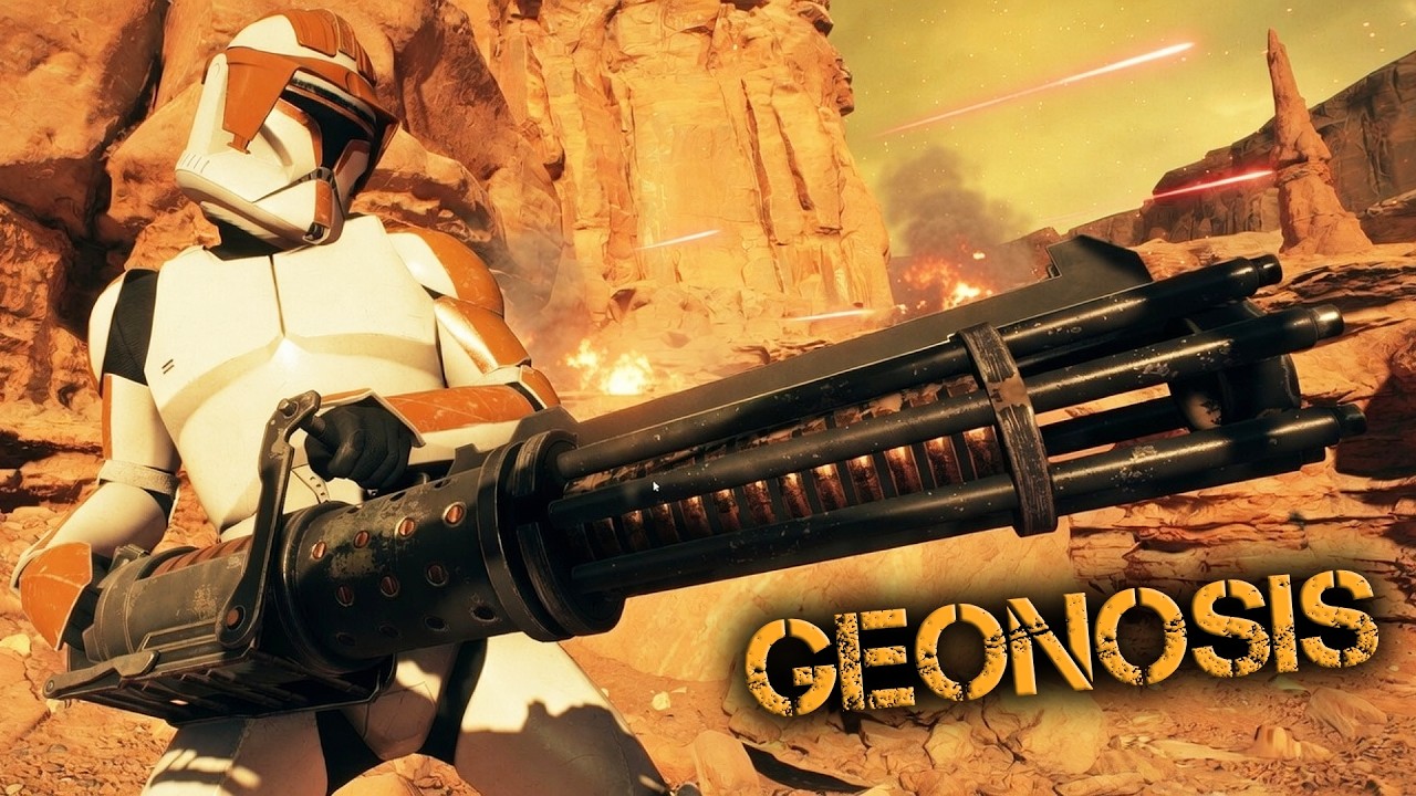GEONOSIS WARZONE! 212th Clone Troopers Fight Droid Army | Star Wars Battlefront 2 (4K, HDR)