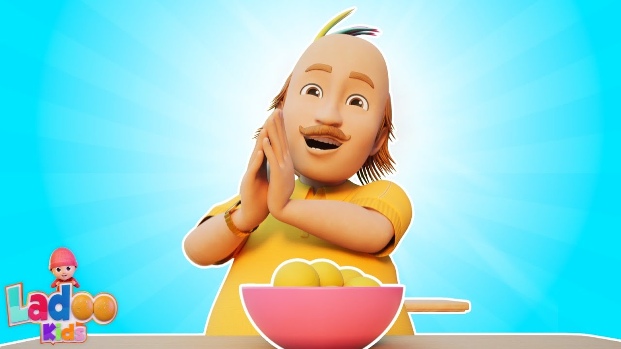 Lalaji ne Ladoo Khaya, लालाजी ने लड्डू खाया, Hindi Kids Song and Lalaji Rhymes
