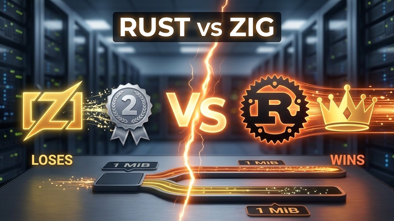 Превосходит ли Zig Rust? Результаты бенчмарка Flutter FFI.