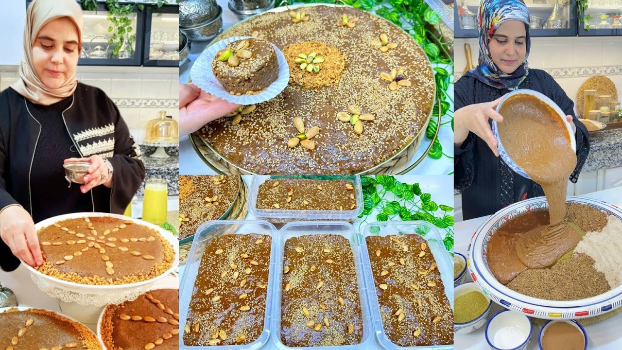 السفوف المعتمد عندي وسرالبنة العجيبة اللي ذاقه تايعجبو  بدون دقيق ابيض
