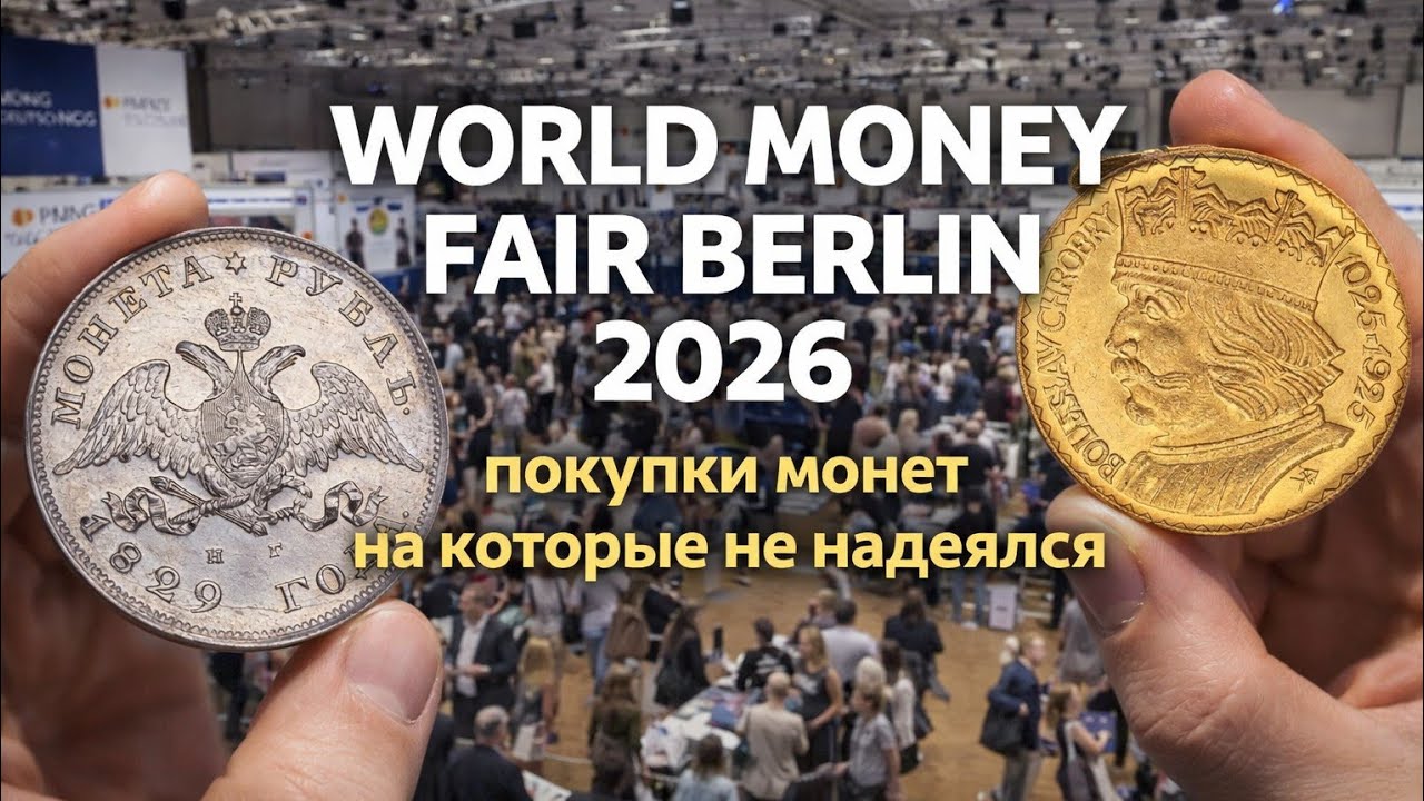 World money fair Berlin 2026: покупки монет на которые не надеялся 