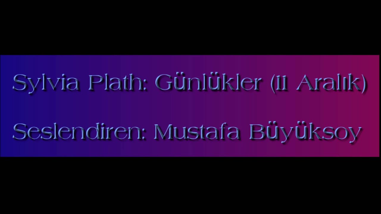 Sylvia Plath'ın Sonbaharı