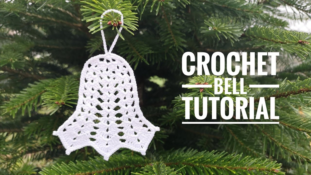 Christmas Crochet Bell Tutorial, Weihnachtsglocke Häkeln Anleitung