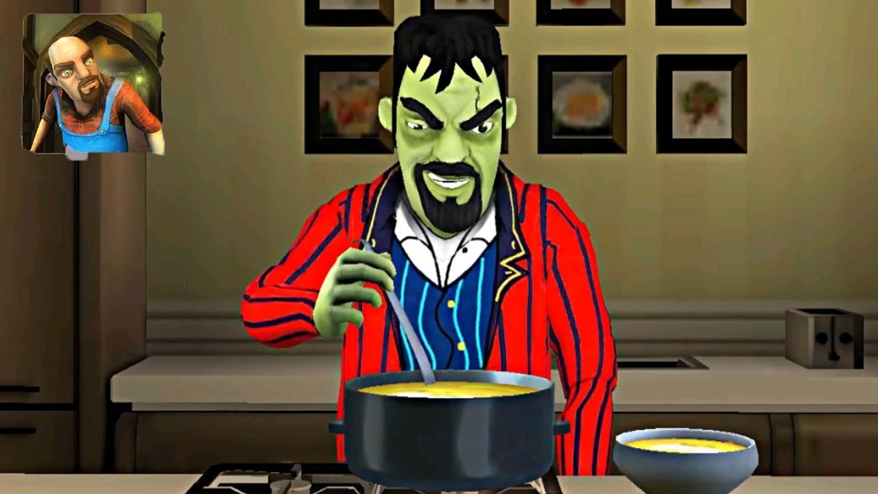 Scary Stranger 3D New Update - Mind Control & Soup Level New update (iOS, Android)