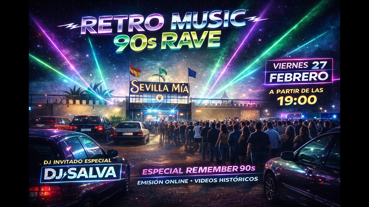 DISCOTECA SEVILLA MIA, RETRO 90S, DJ PITTA & DJ SALVA