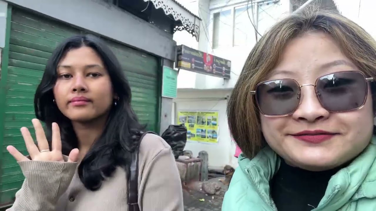 Heading towards Darjeeling for a Christmas Eve program. #christmasprogram #darjeeling #blessedunion 