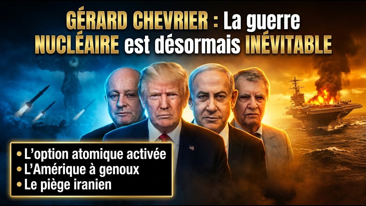Gérard CHEVRIER révèle pourquoi l'AMÉRIQUE bascule vers le NUCLÉAIRE tactique face à l'IRAN | GPTV