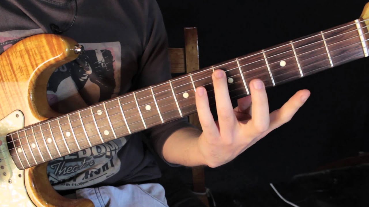 Como tocar al estilo de Jimi Hendrix - John Mayer - Stevie Ray Vaughan - Fender Stratocaster