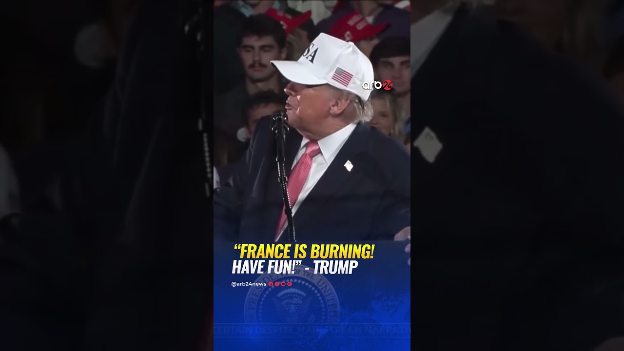 &ldquo;GO TO FRANCE, HAVE FUN!&rdquo; Trump MOCKS burning buildings, blames radical left for unrest