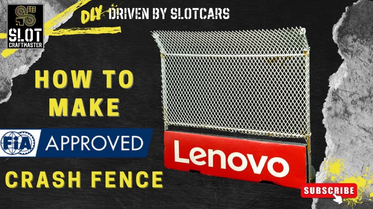 Upgrading Slot Car Track Barrier Safety: Installing a Crash Fence for FIA Compliance