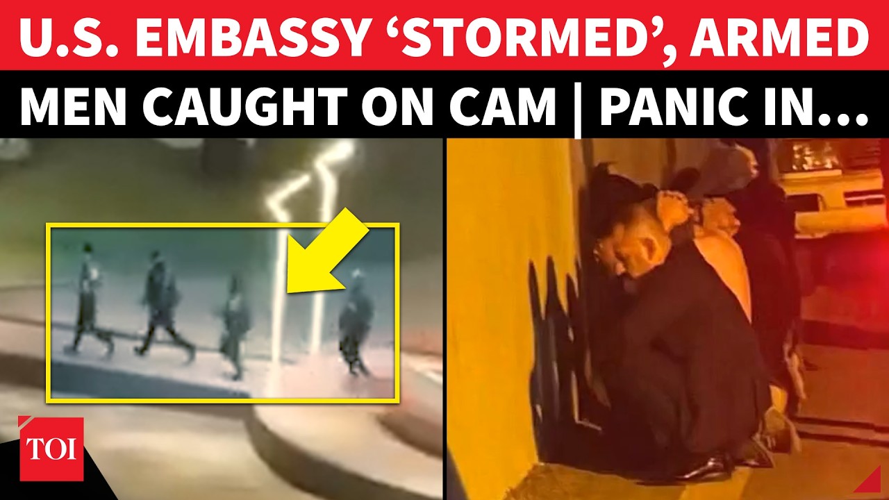 US Embassy UNDER Siege? &lsquo;Armed Men Storm Green Zone, Gunfire Underway, Armoured Vehicles Spotted&rsquo;