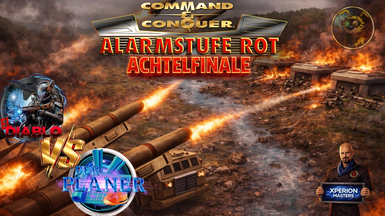 🚨 RED ALERT! El_Diablo_88 vs. Der_Planer  |🚨C&C RED ALERT XP MASTERS  @XPERION_DE