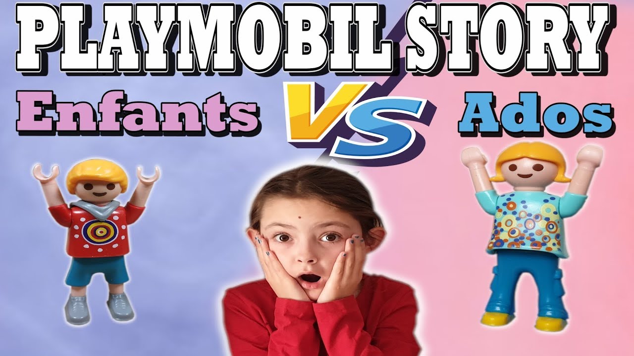 PLAYMOBIL STORY : ENFANTS VS ADOS ! (FILM PLAYMOBIL)