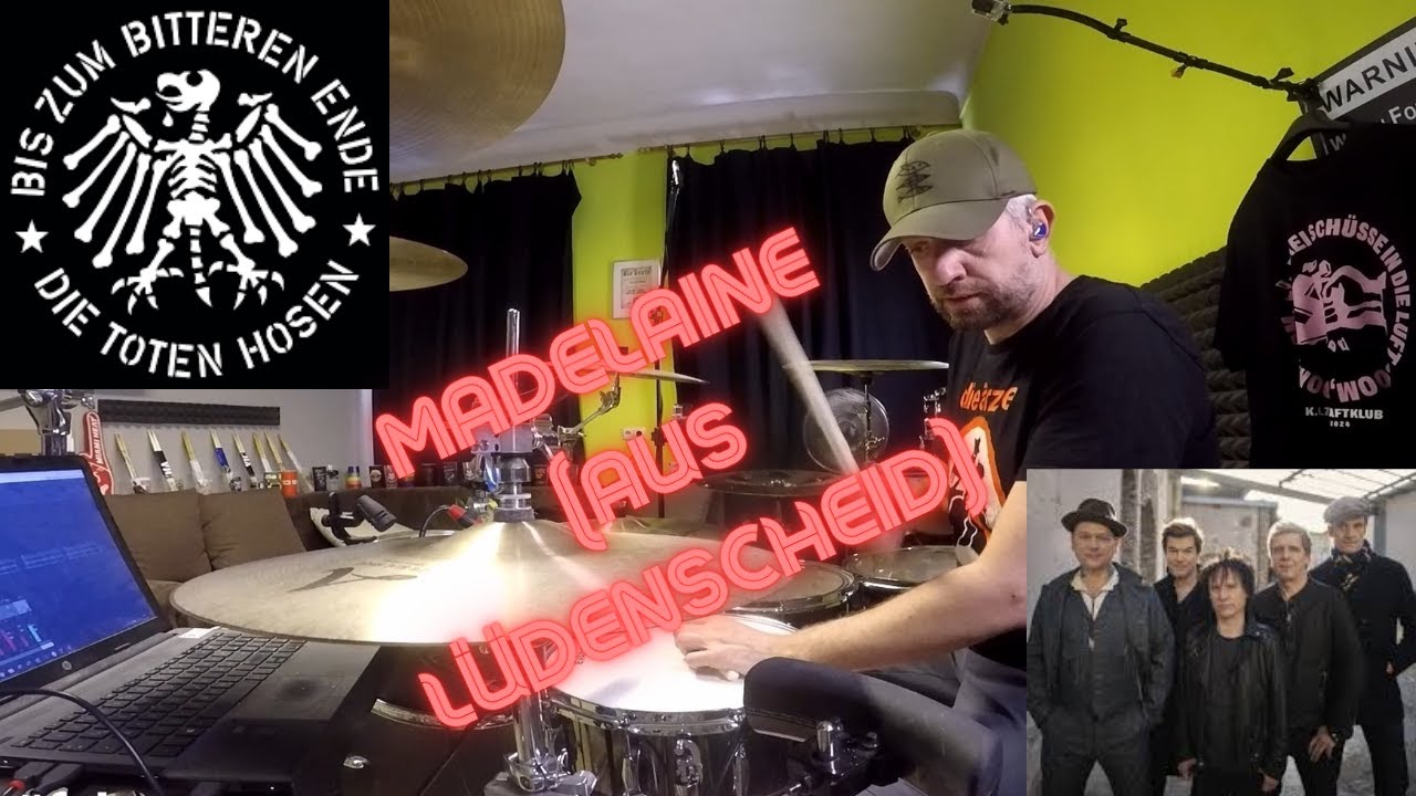 Drum Cover | Die Toten Hosen &ndash; Madelaine (aus L&uuml;denscheid) | Stand Against Hate! #NoNazis