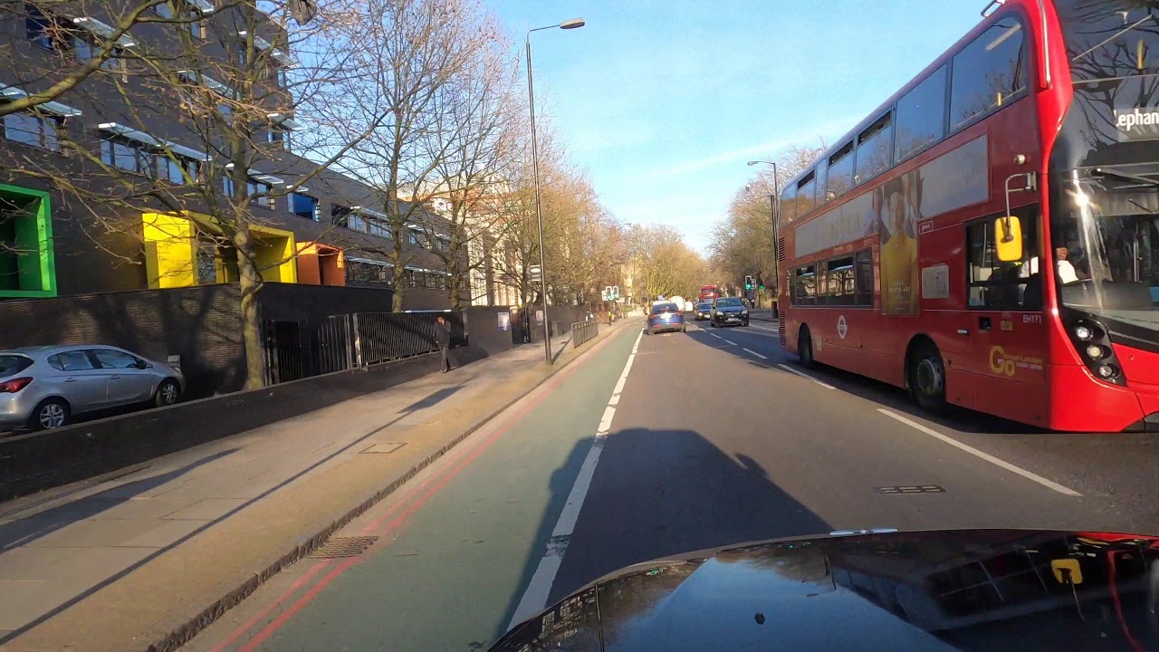 Run 10 Knatchbull Road SE5 to Surrey Quays Station SE16