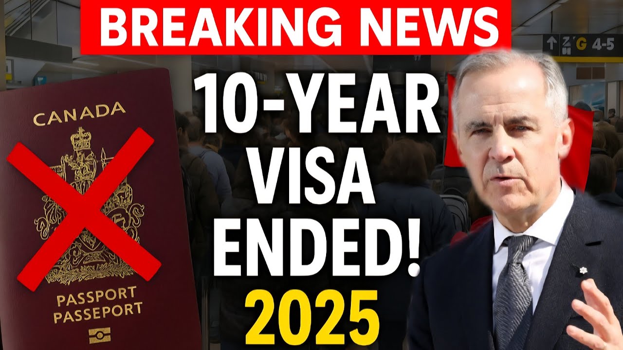 Canada Ends 10-Year Tourist Visa 2025 | What Travelers Must Know