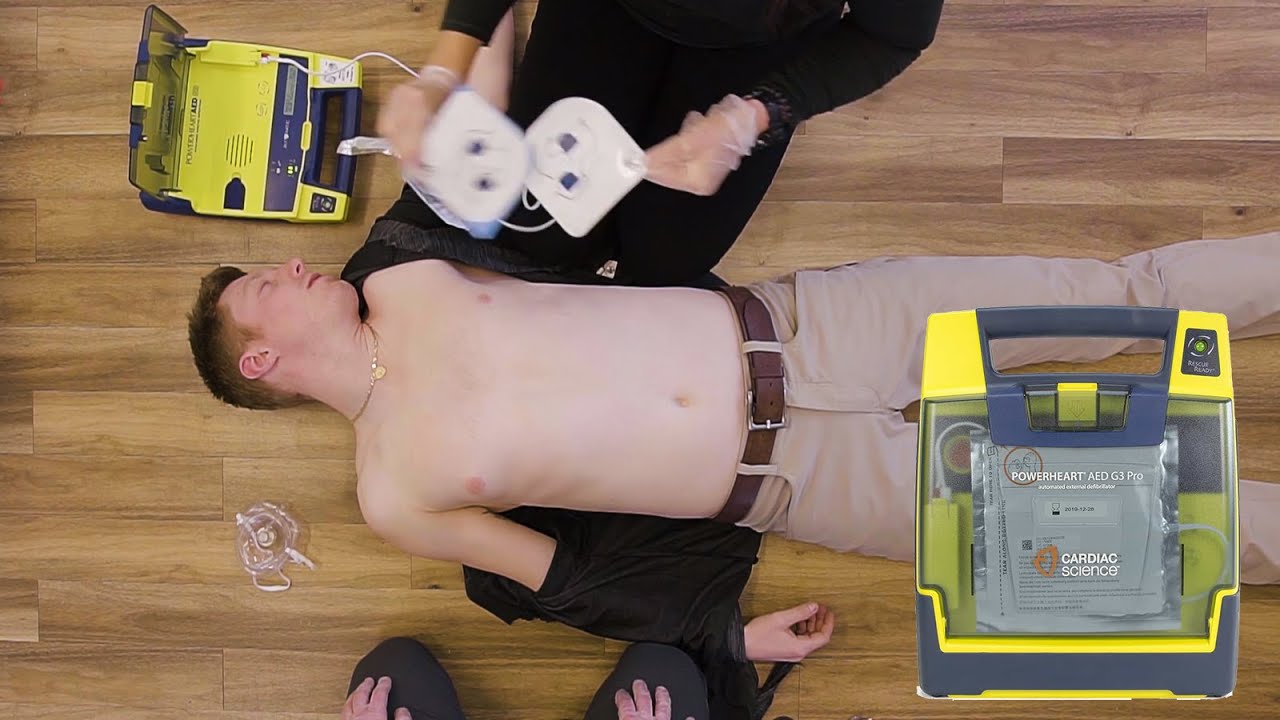 Cardiac Science PowerHeart G3 | Видеоурок по сердечно-лёгочной реанимации и АЭД