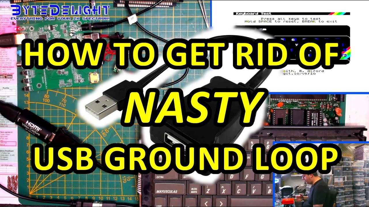 How to get rid of nasty USB ground loop problems!