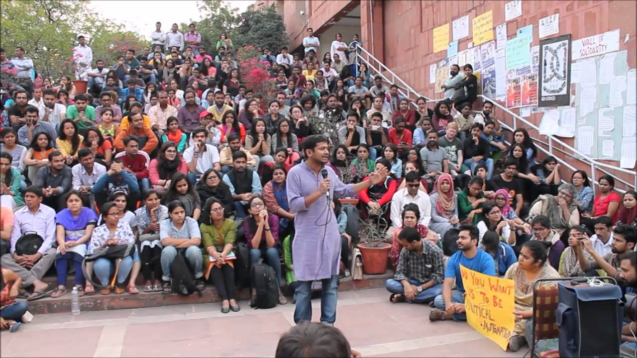 JNUSU President Kanhaiya Kumar speech today March 7th #FightBackJNU