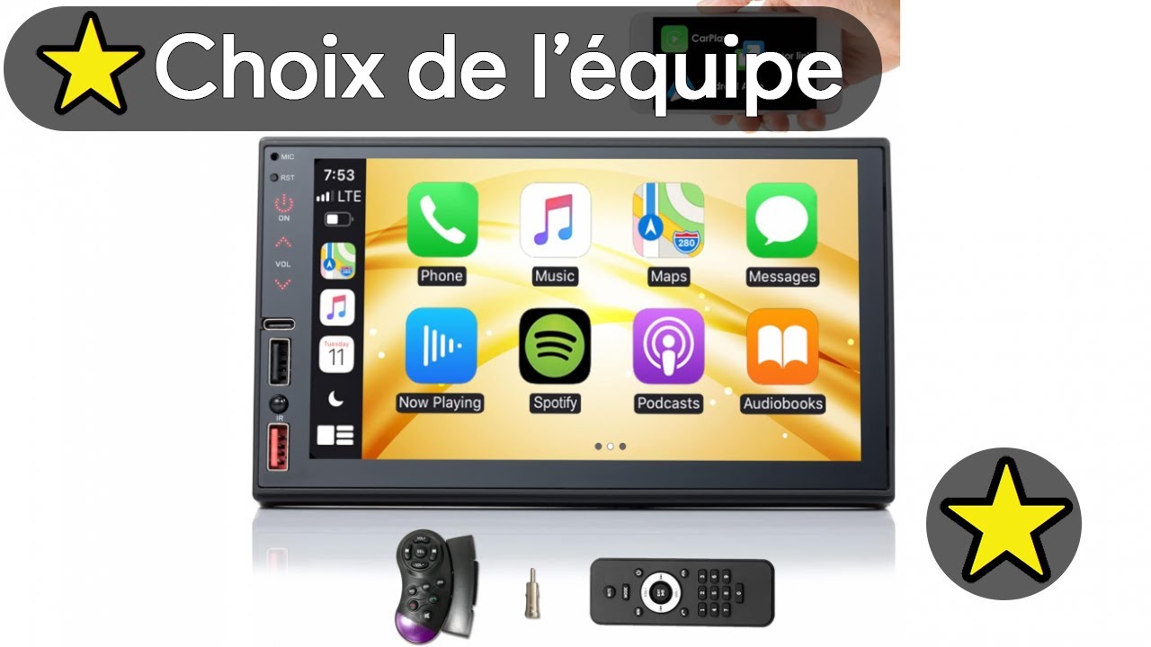 🏆 TOP 3 MEILLEUR AUTORADIO ANDROID 2 DIN 2025 📻